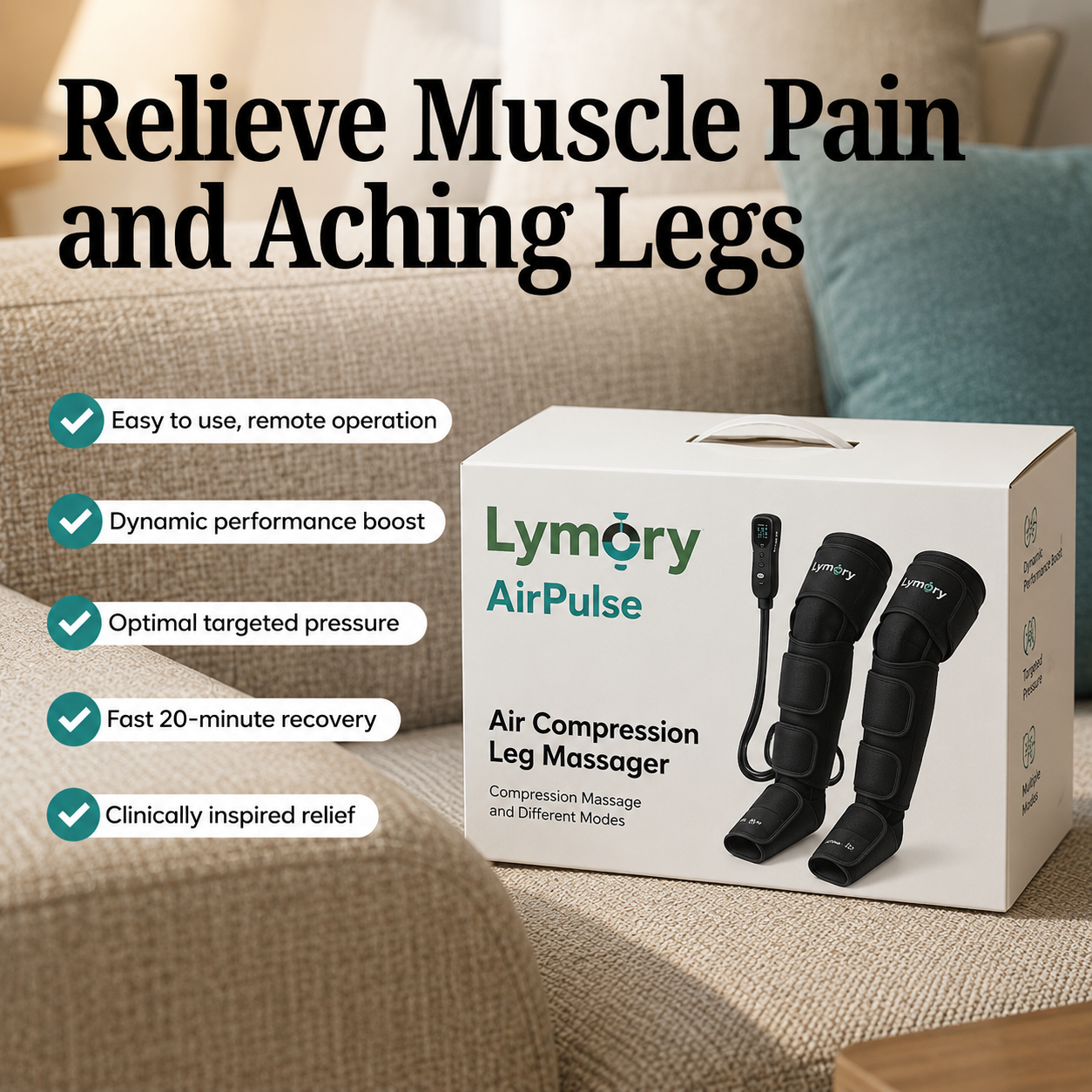 AirPulse Leg Massager