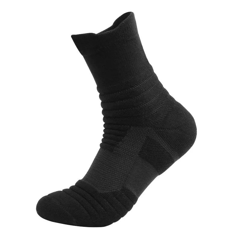 Running Compression Socks for Men Women  Anti-Blister Moisture Wicking Athletic Hiking Basketball Socks Cushion Socks