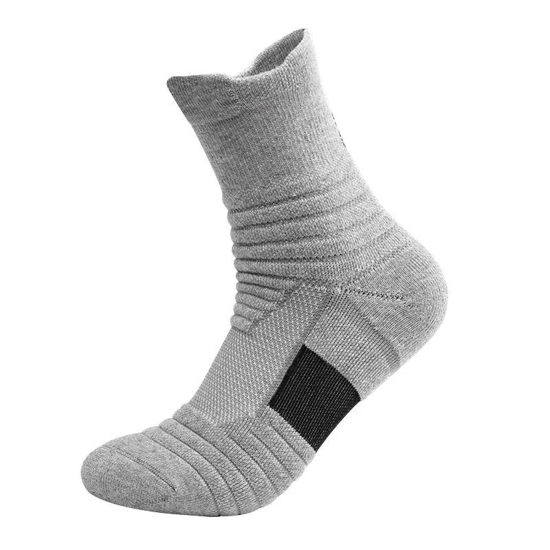 Running Compression Socks for Men Women  Anti-Blister Moisture Wicking Athletic Hiking Basketball Socks Cushion Socks