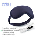 USB Charging Hot Compress Eye Mask Dry Eyes Relief Heated Massage Steam Eyemask with Remote Control Office Sleeping Eye Shade