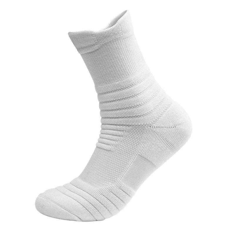 Running Compression Socks for Men Women  Anti-Blister Moisture Wicking Athletic Hiking Basketball Socks Cushion Socks